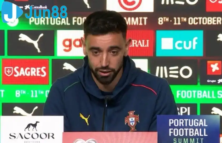 Bruno Fernandes chia sẻ trước trận gặp Ireland (Ảnh: X). Bruno Fernandes chia sẻ trước trận gặp Ireland (Ảnh: X).