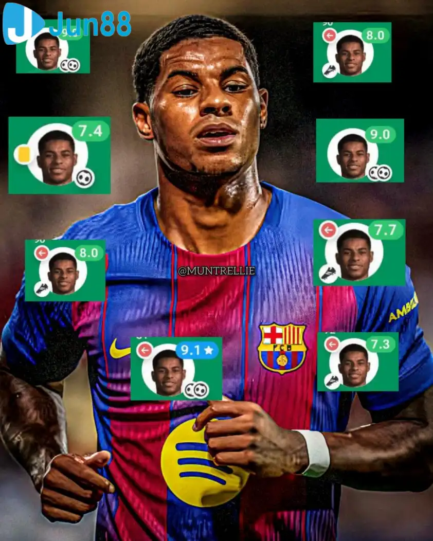 Những đóng góp to lớn của Rashford liệu có đủ sức thuyết phục Barca giữ anh ở lại? (Ảnh: MUNTRELLIE) Những đóng góp to lớn của Rashford liệu có đủ sức thuyết phục Barca giữ anh ở lại? (Ảnh: MUNTRELLIE)